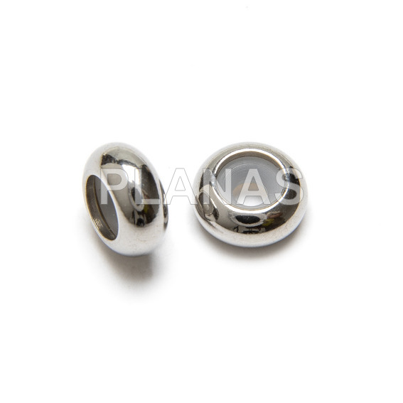 Sttoper o Entrepieza en Acero Inoxidable 304 con silicona para su sujeción.
