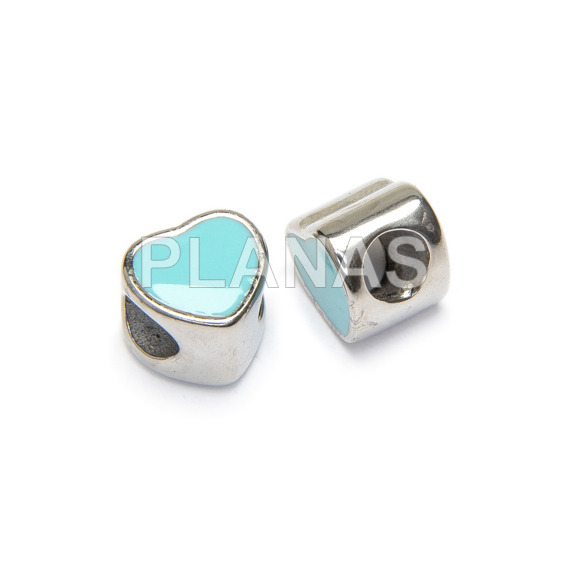 Entrepieza esmaltada en Acero Inoxidable 304,CORAZÓN.