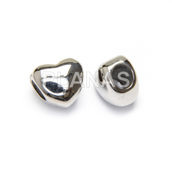 Entrepieza en Acero Inoxidable 304.CORAZÓN.