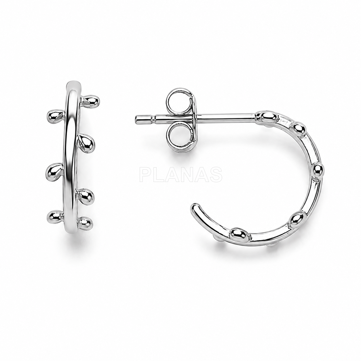 Aros en Plata de ley. RAMITA.