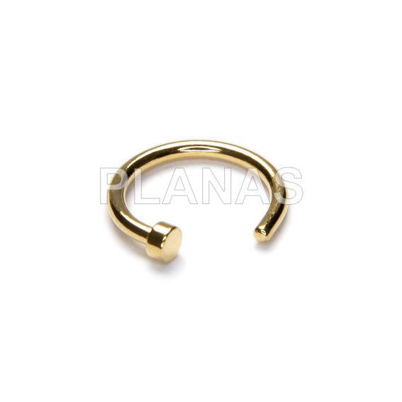Piercing de Nariz en Acero Inoxidable. 