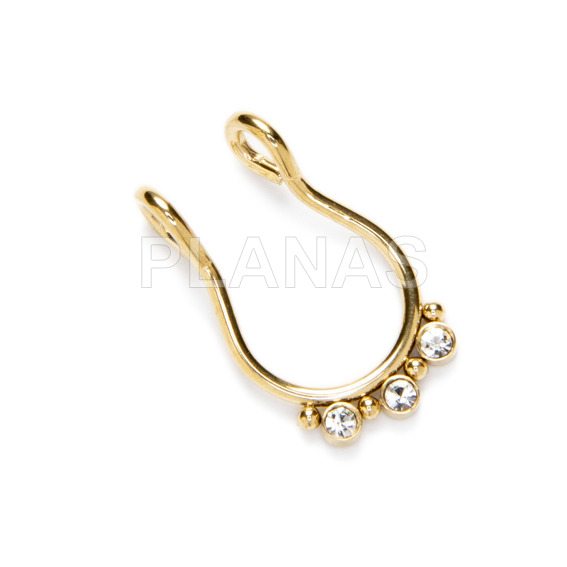 Piercing Nariz en Acero Inoxidable. 