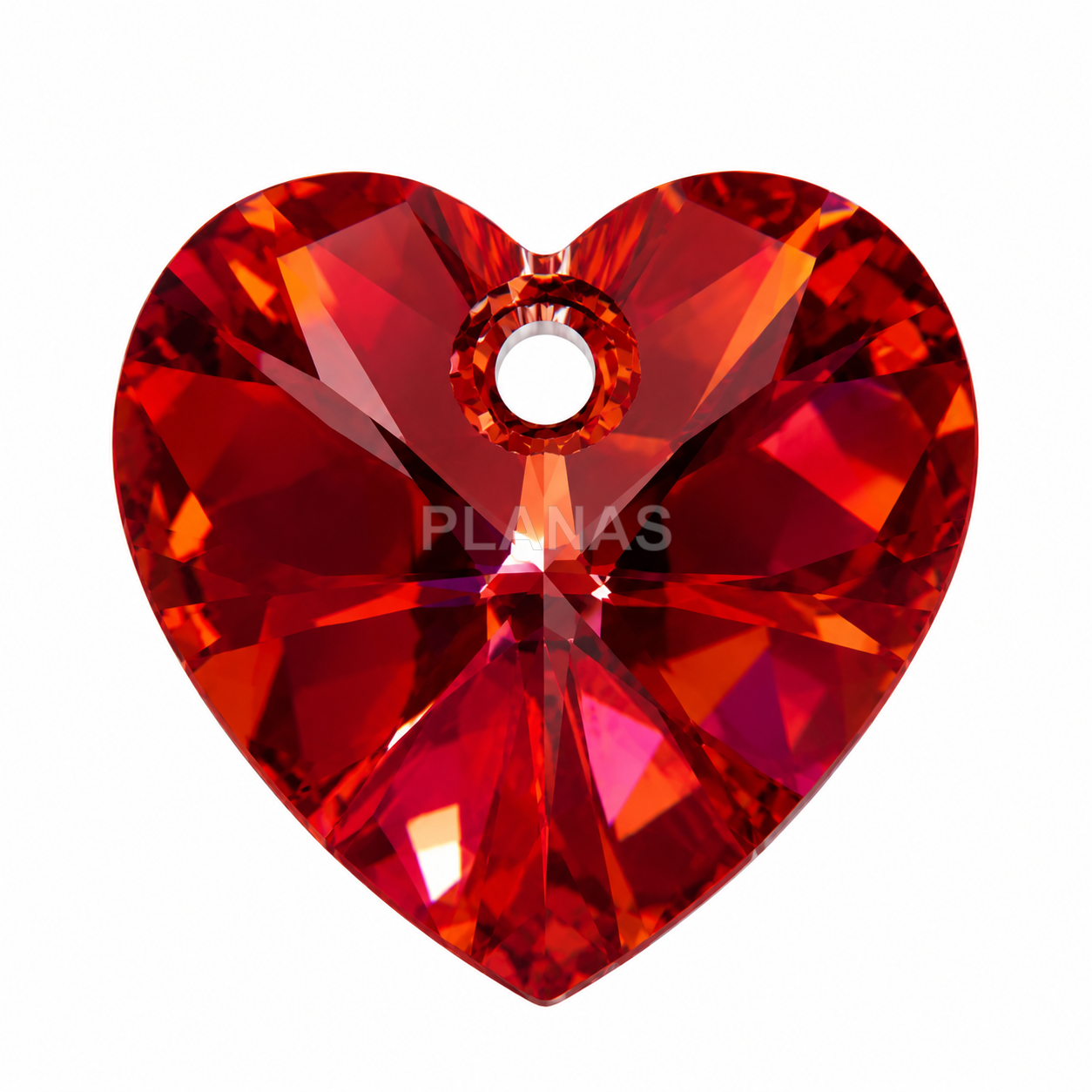 Colgante corazón componente Swarovski 18mm.