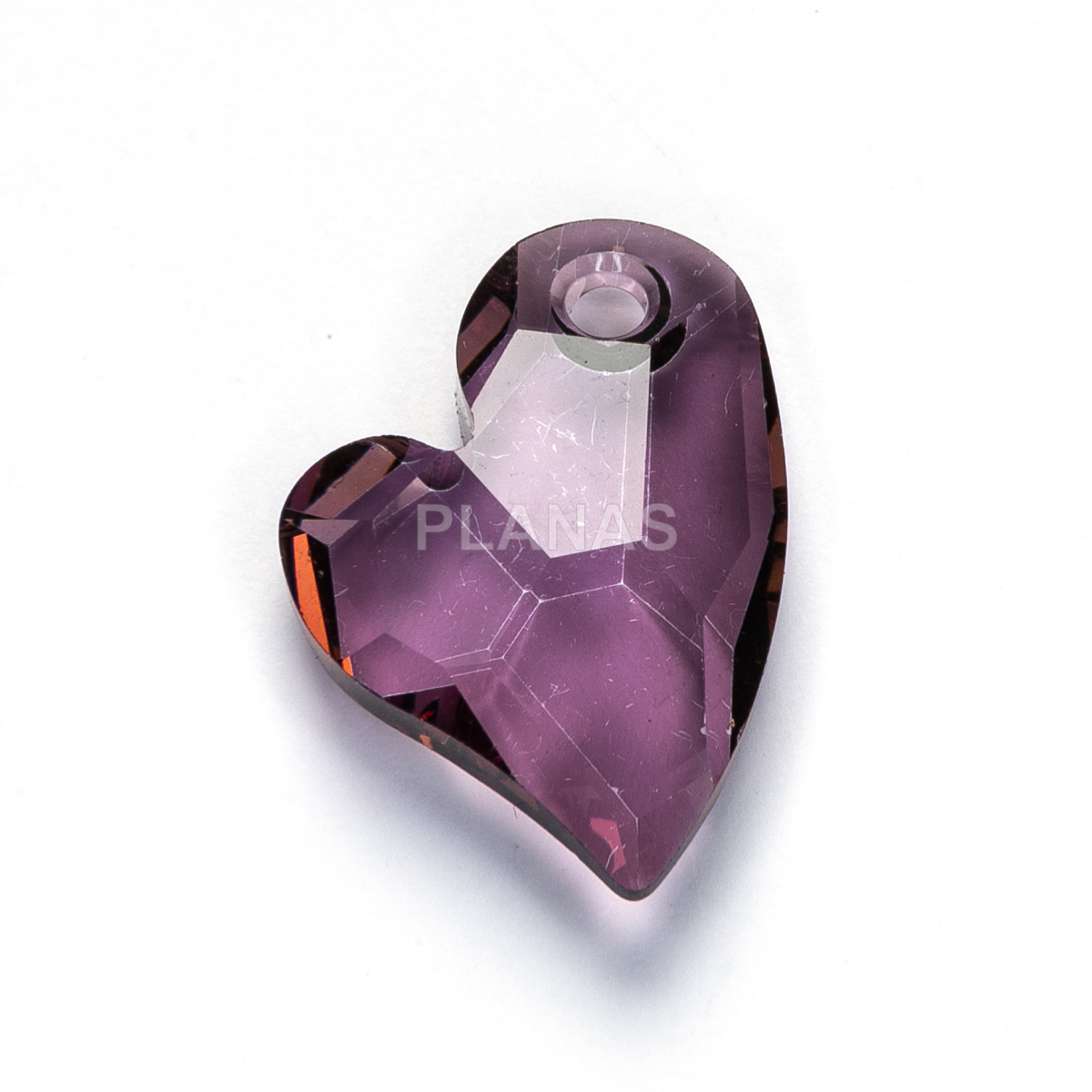 Colgante Cristal primera calidad de 17mm. CORAZÓN.