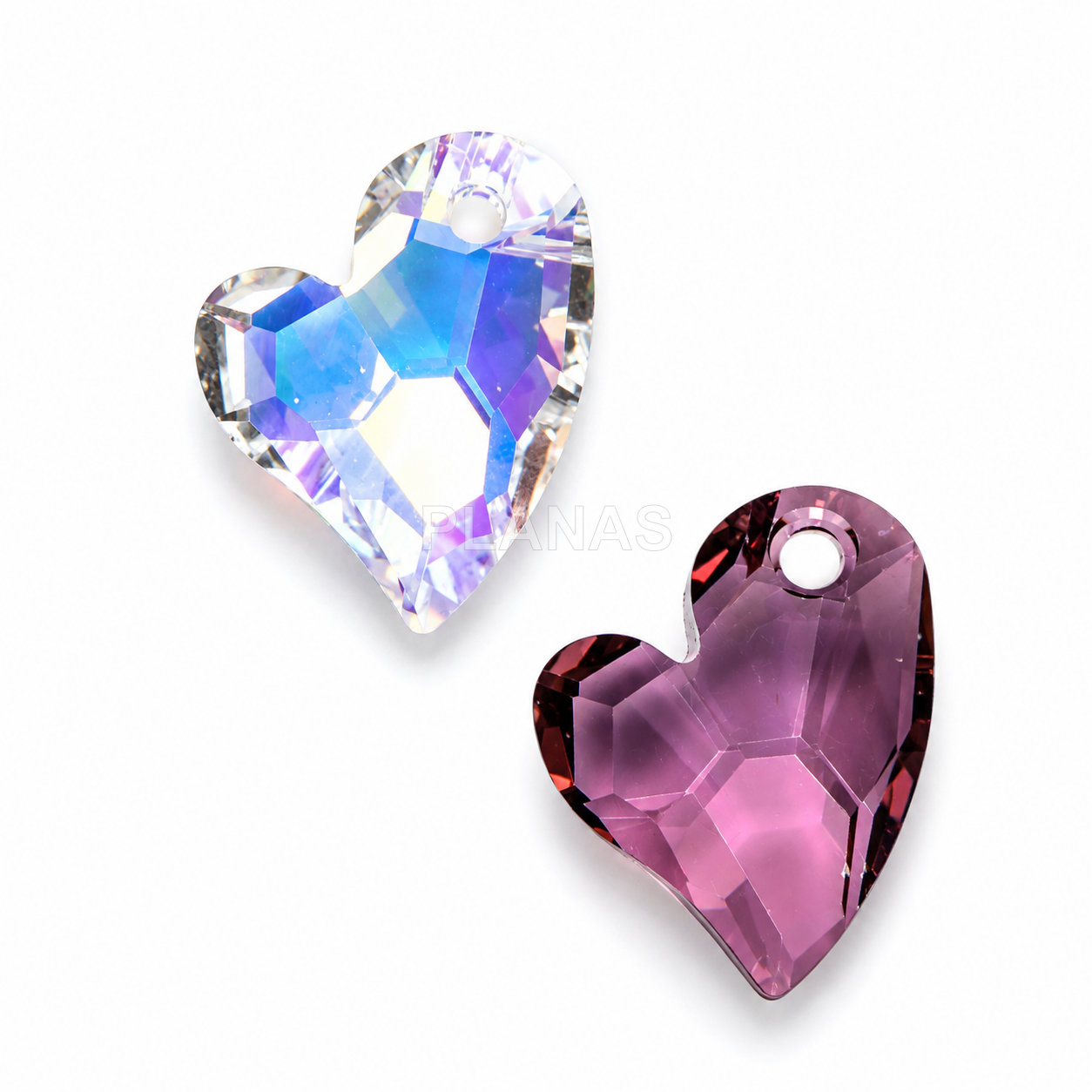 Colgante Cristal primera calidad de 17mm. CORAZÓN.