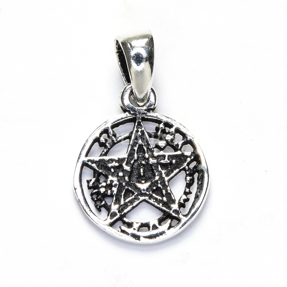 Mini pendentes em prata de lei. tetragrammaton.