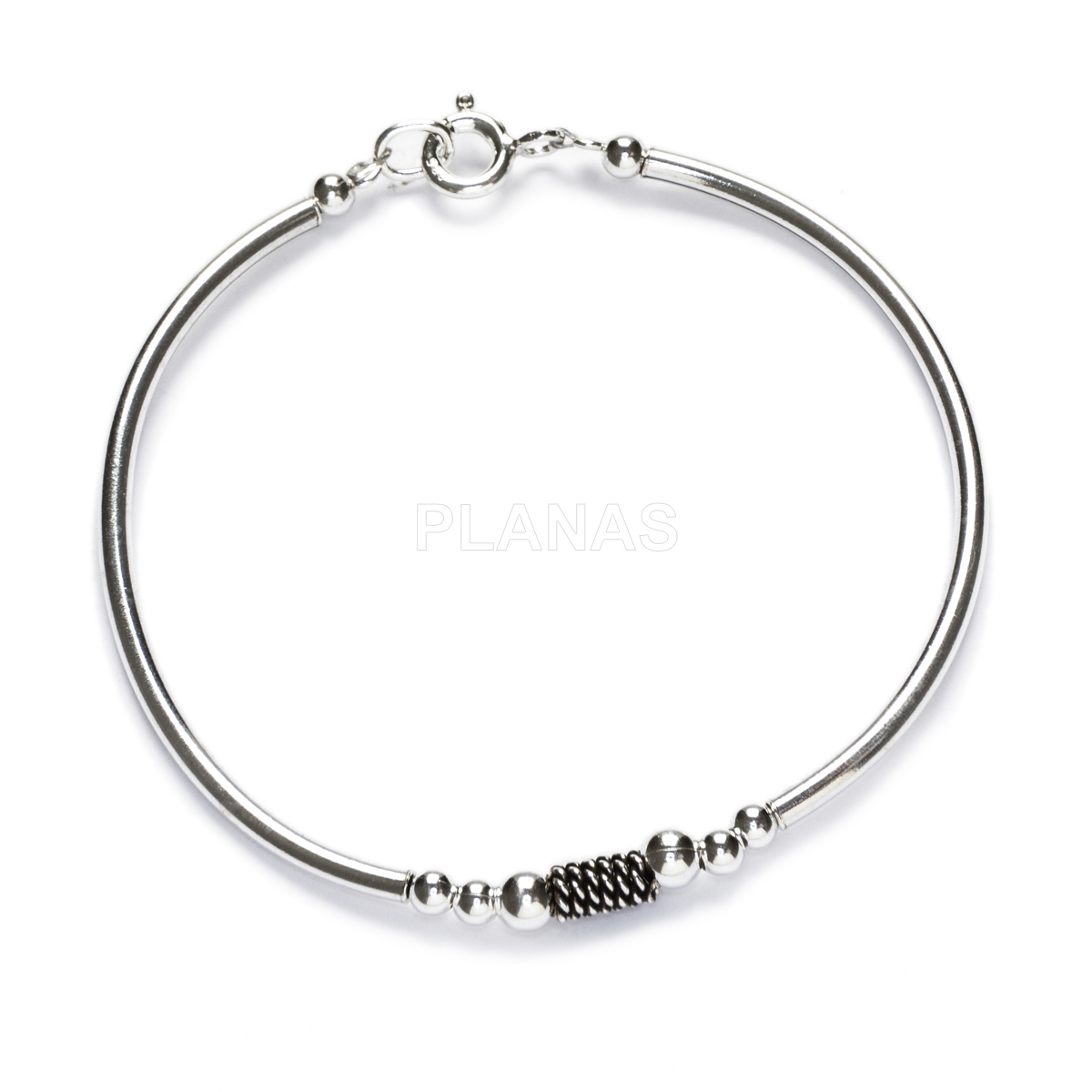 Pulsera en Plata de Ley. 