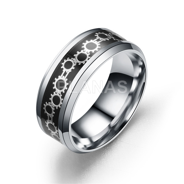 Anillo en Acero Inoxidable.  