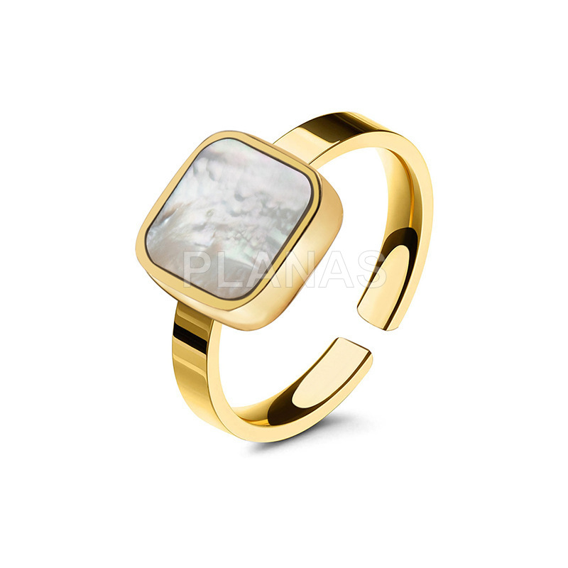 Breil | Anillo De Acero Inoxidable Duplicity Para Mujer | Tj0957