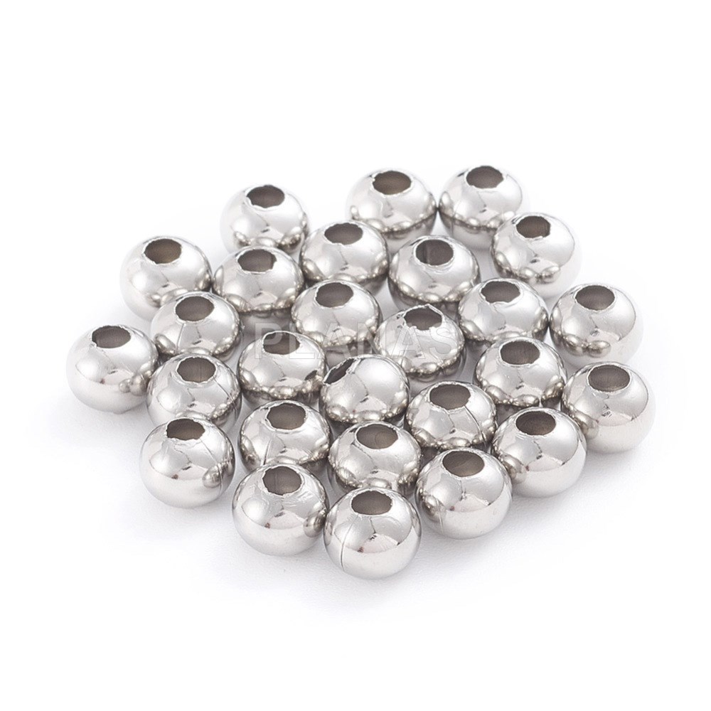 Pack de 200 bolas en Acero Inoxidable. 6mm.