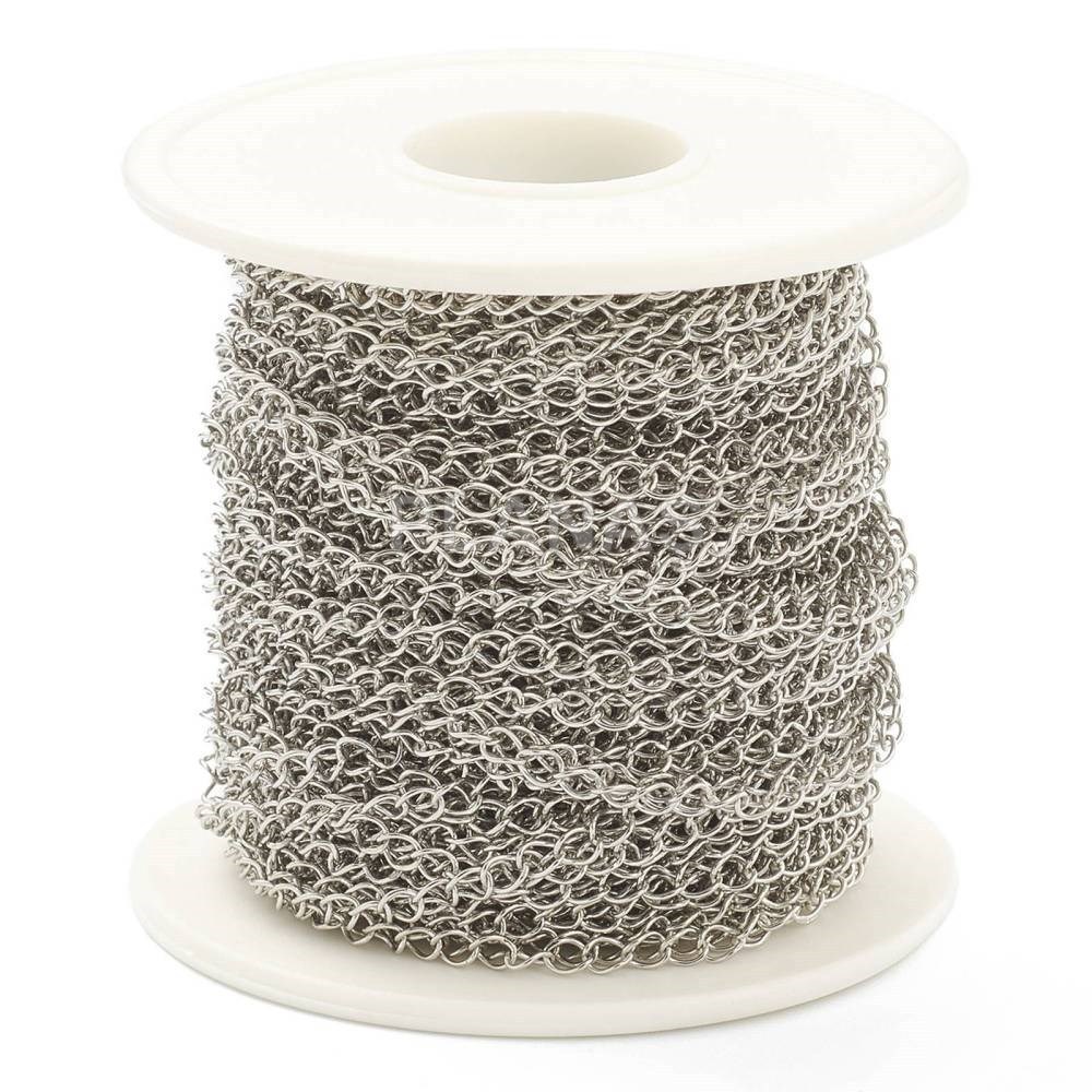 1 Metro de cadena en Acero Inoxidable.