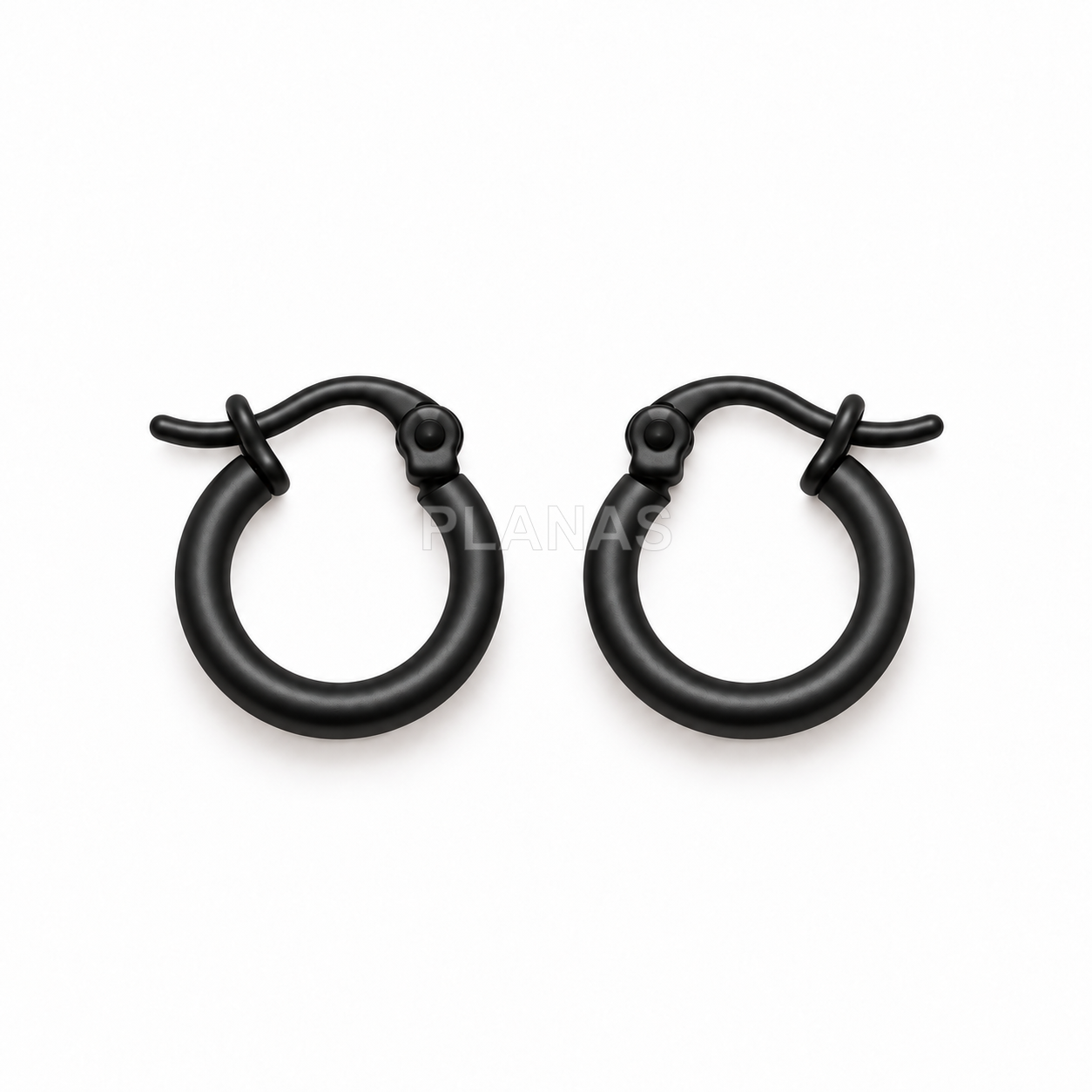Aros en Acero Inoxidable 304 color Negro.