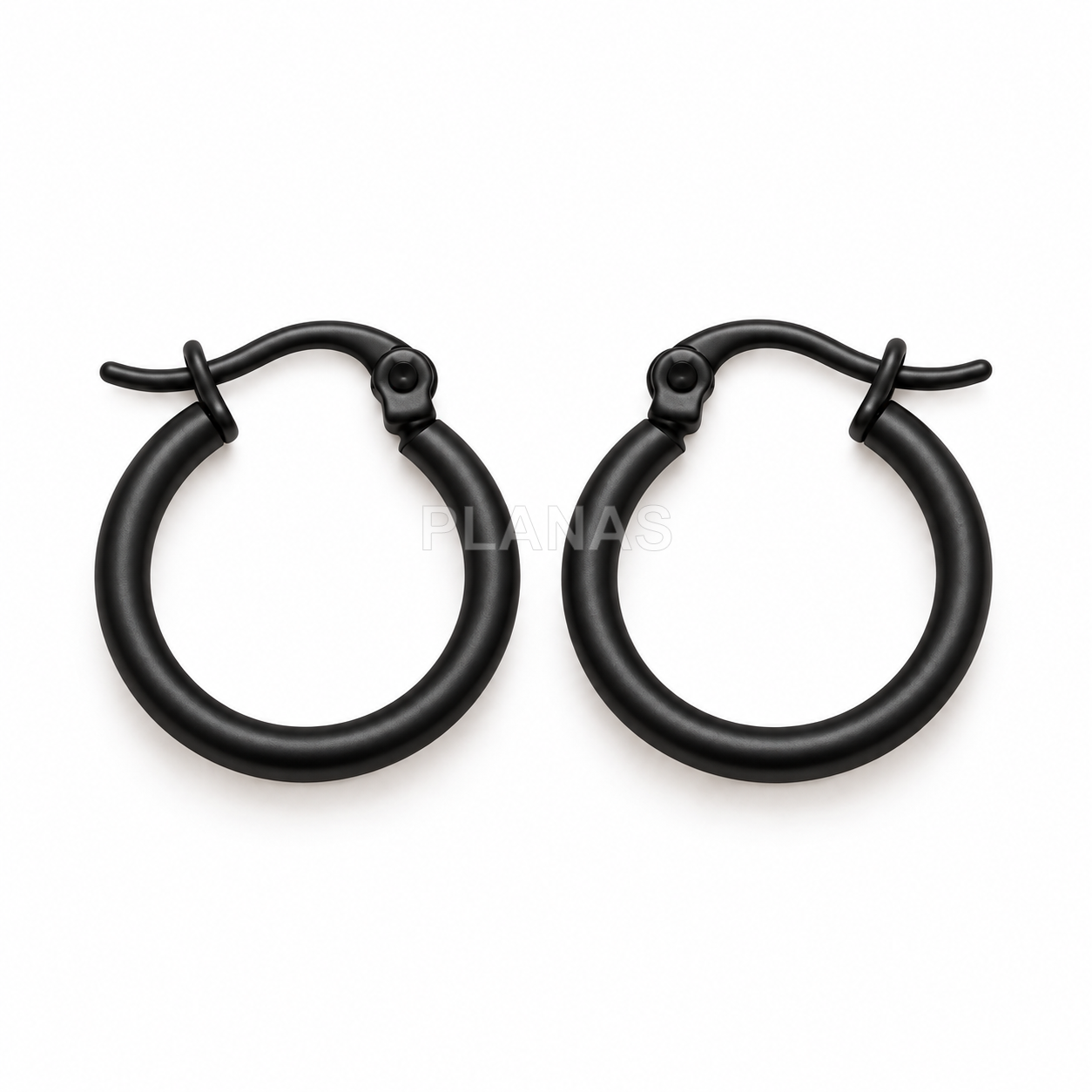 Aros en Acero Inoxidable 304 color Negro.
