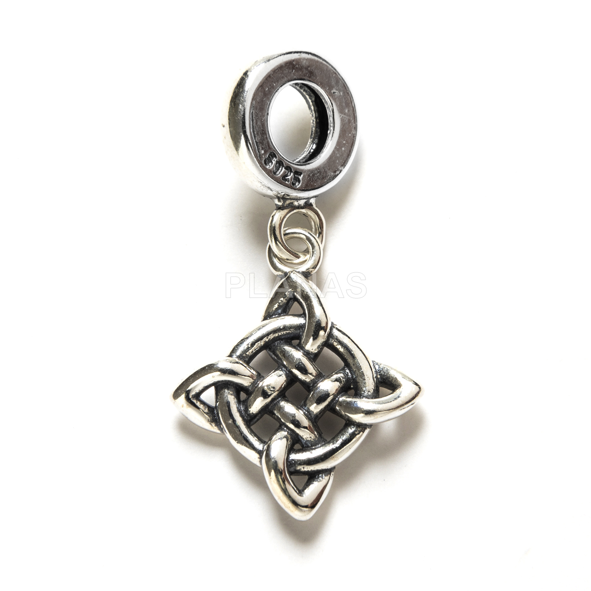 Charm en Plata de ley. SIMBOLO DE BRUJAS.