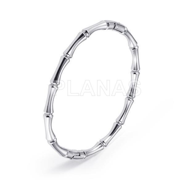 Pulsera rígida en Acero Inoxidable.