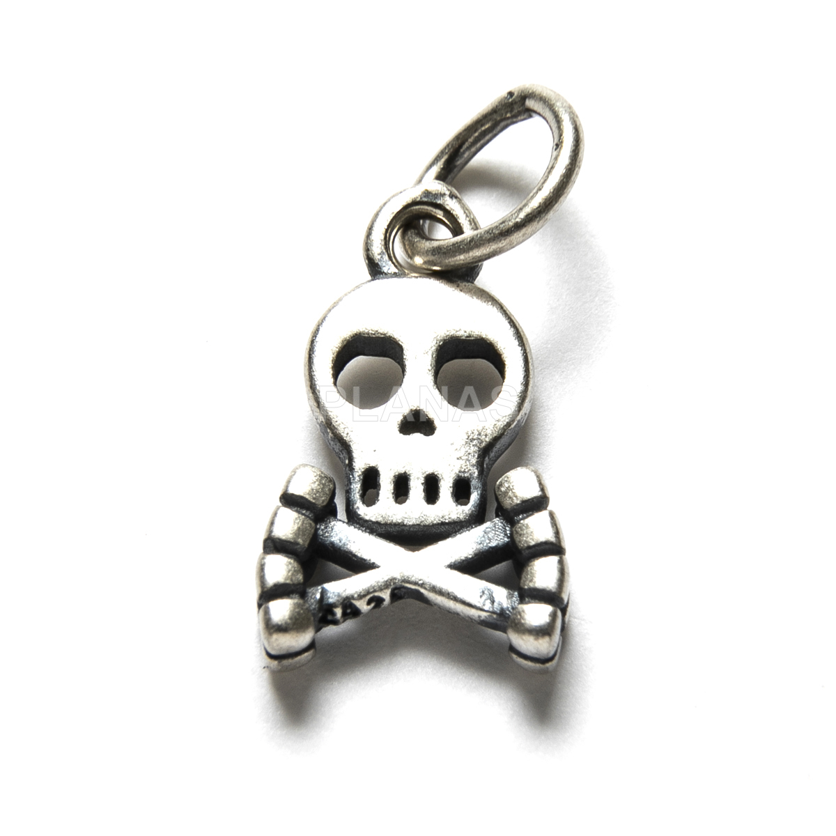 Mini colgante en Plata de Ley. CALAVERA.