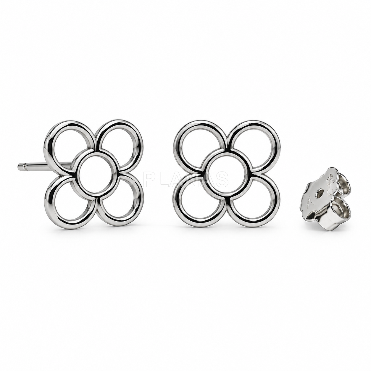 Pendientes en Plata de ley. PANOT.