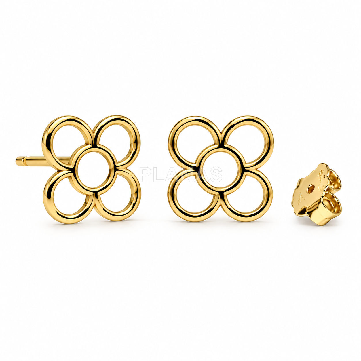 Pendientes en Plata de ley. PANOT.