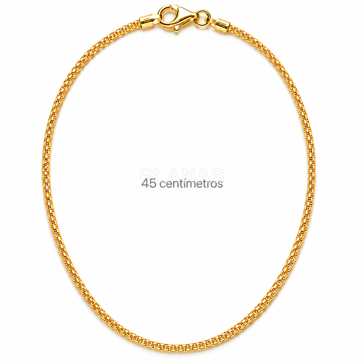 Collar en Plata de ley. 
