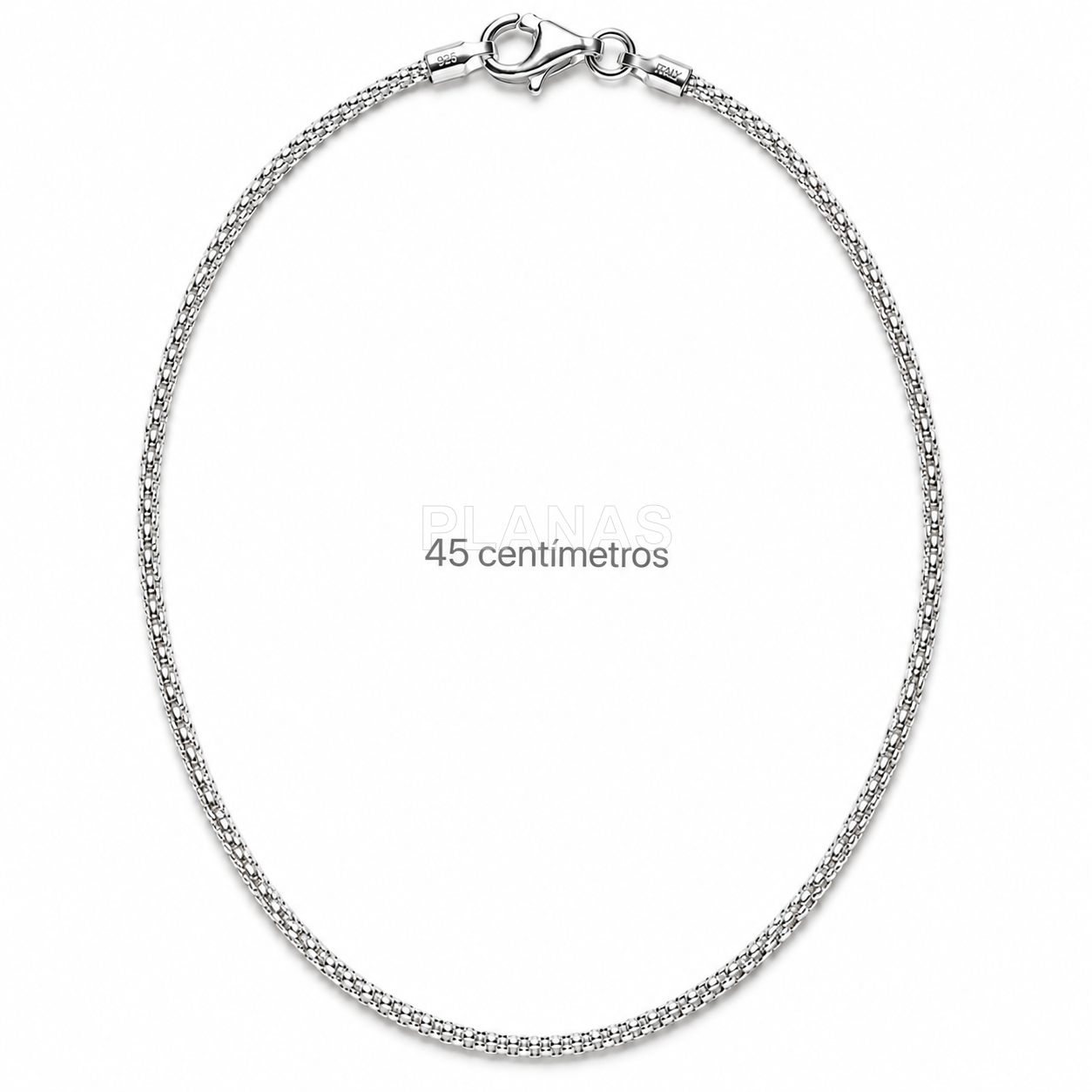 Collar en Plata de ley. 