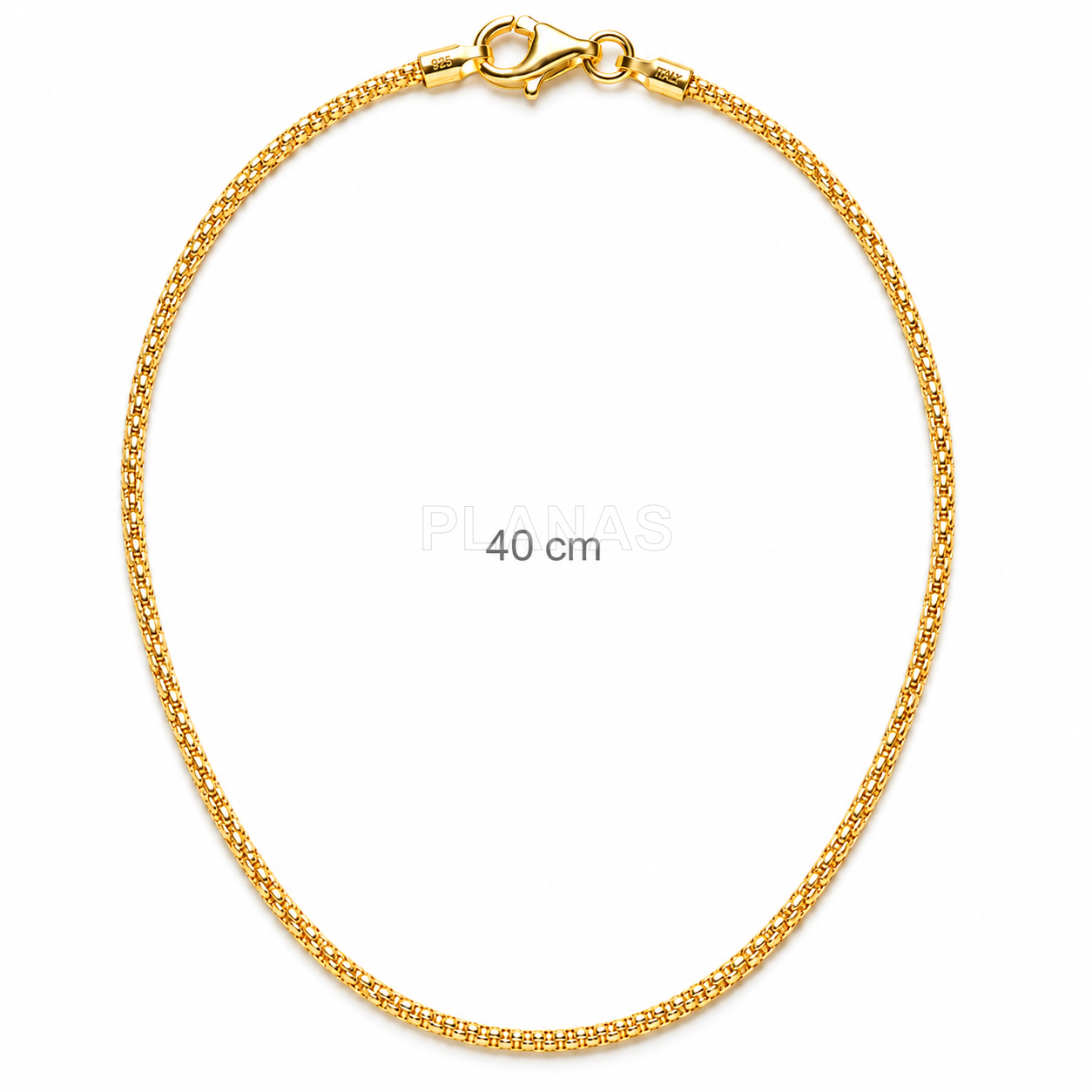 Collar en Plata de ley. 