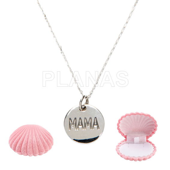 Collar para MAMA en Plata de Ley.