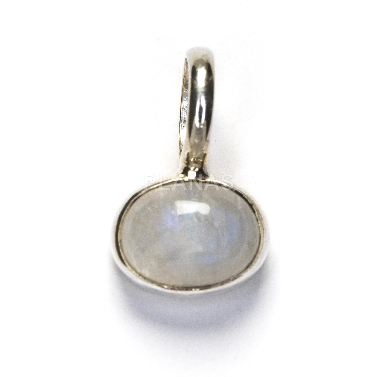 Colgante en Plata de ley y Piedra Luna.