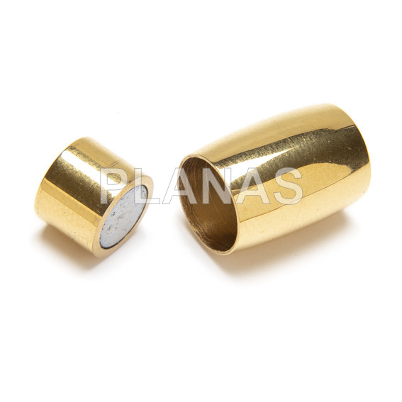 Cierre en Acero Inoxidable Magnético con agujero de 8mm.