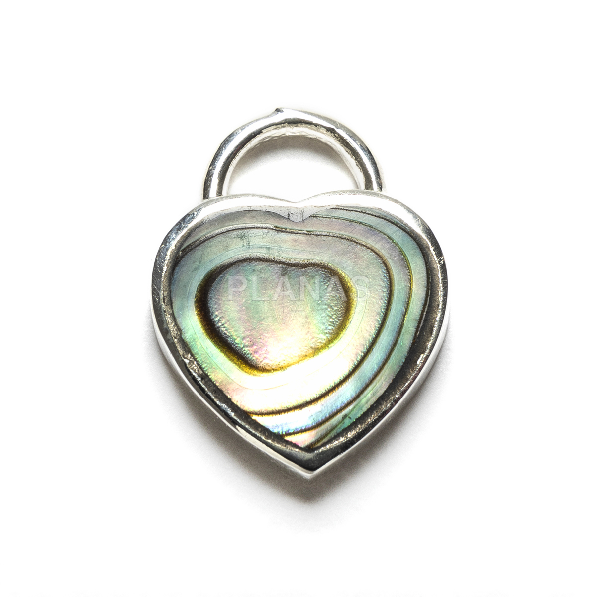 Colgante en Plata de Ley. CORAZÓN.  