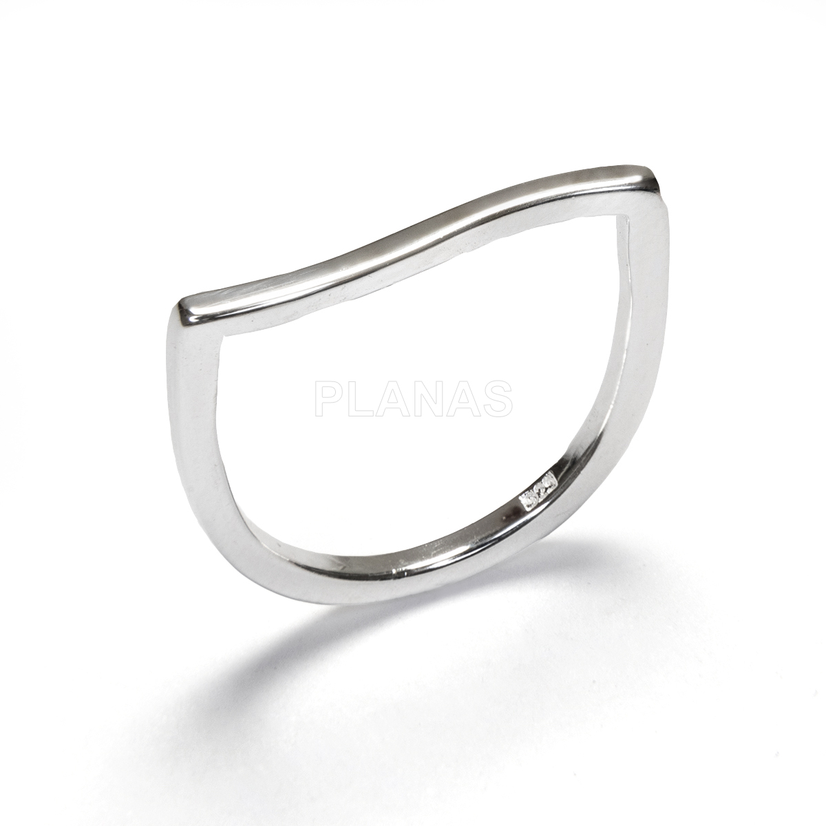 Anillo en Plata de Ley.   