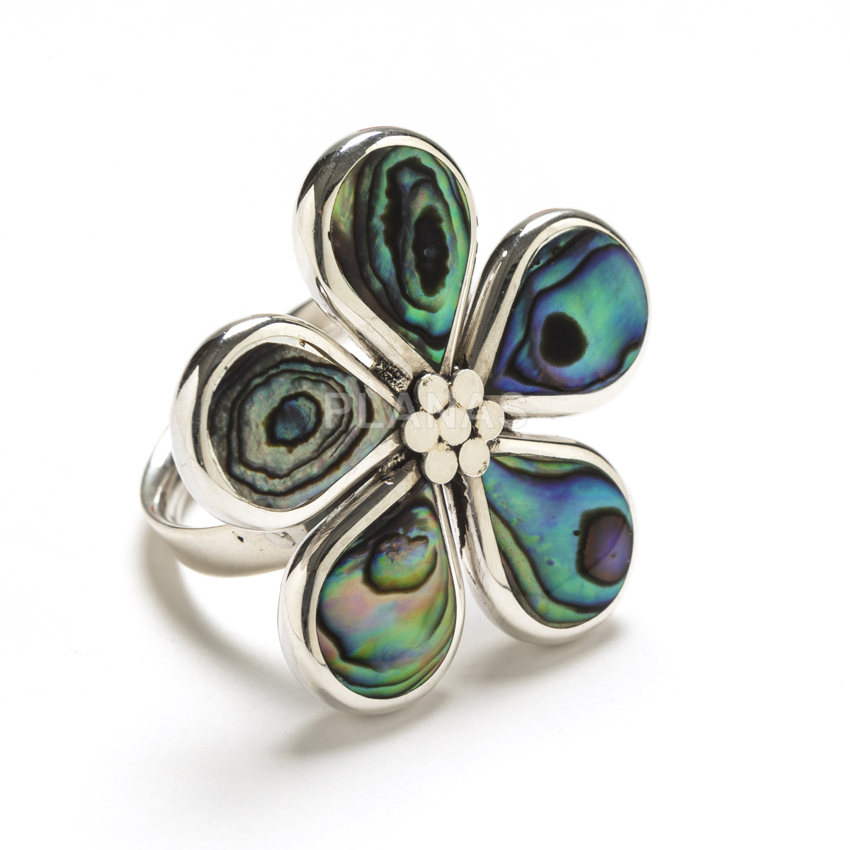 Anillo en Plata de ley Graduable.