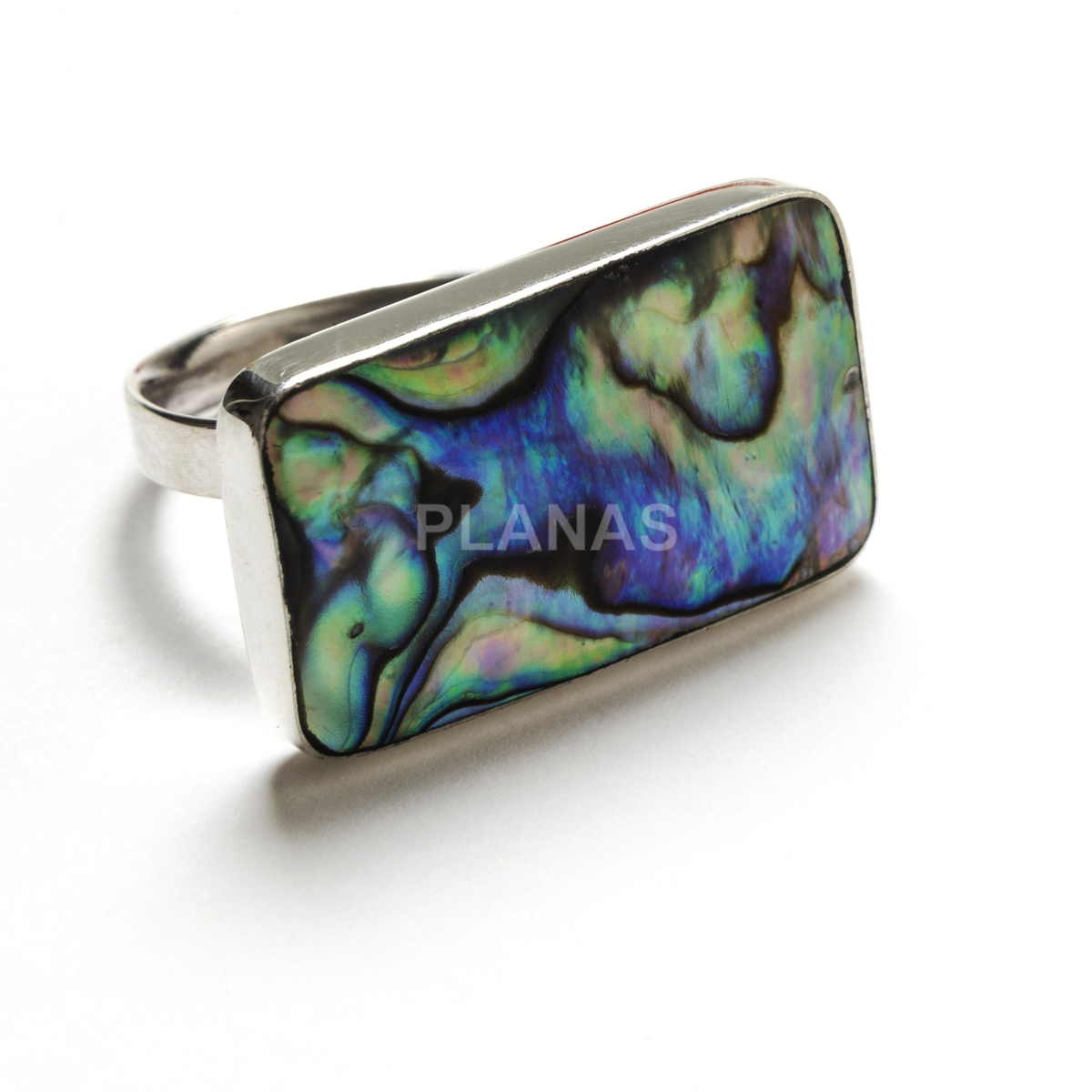 Anillo en Plata de ley Graduable.
