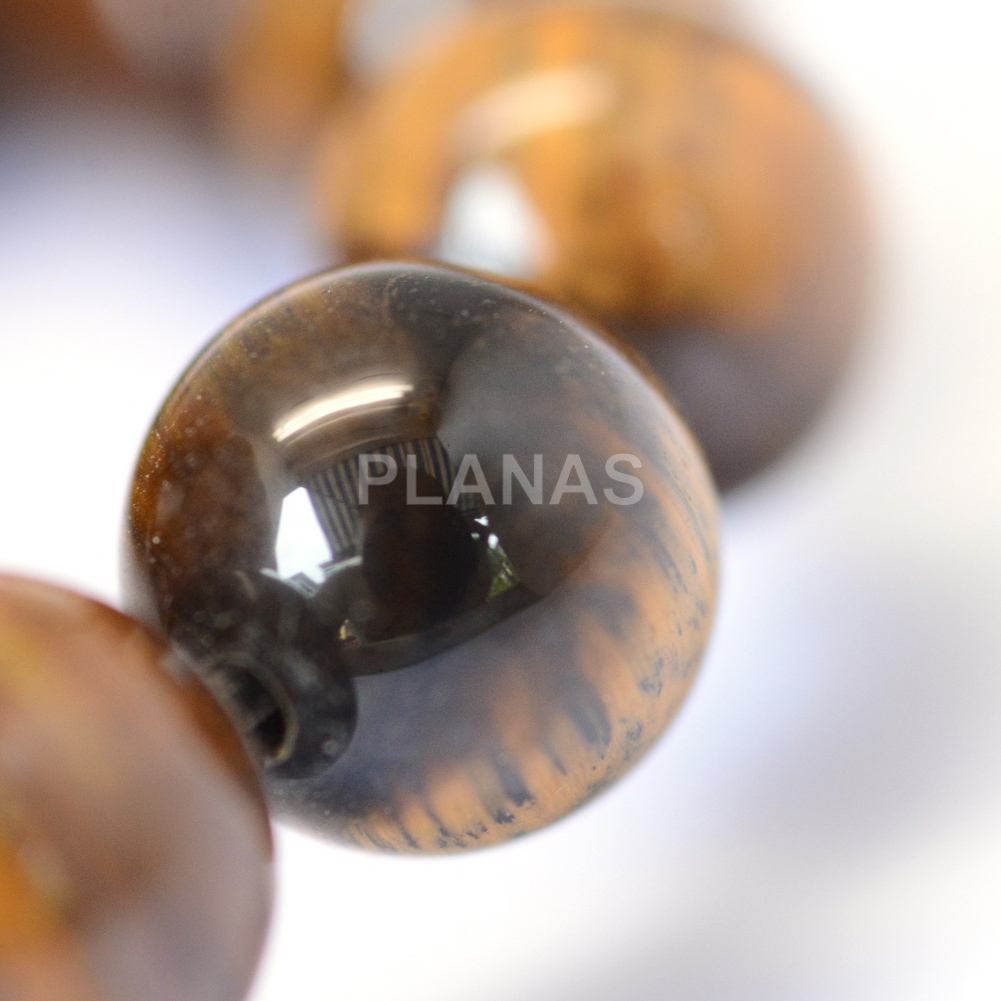 Tira de olho de tigre de 10 mm.