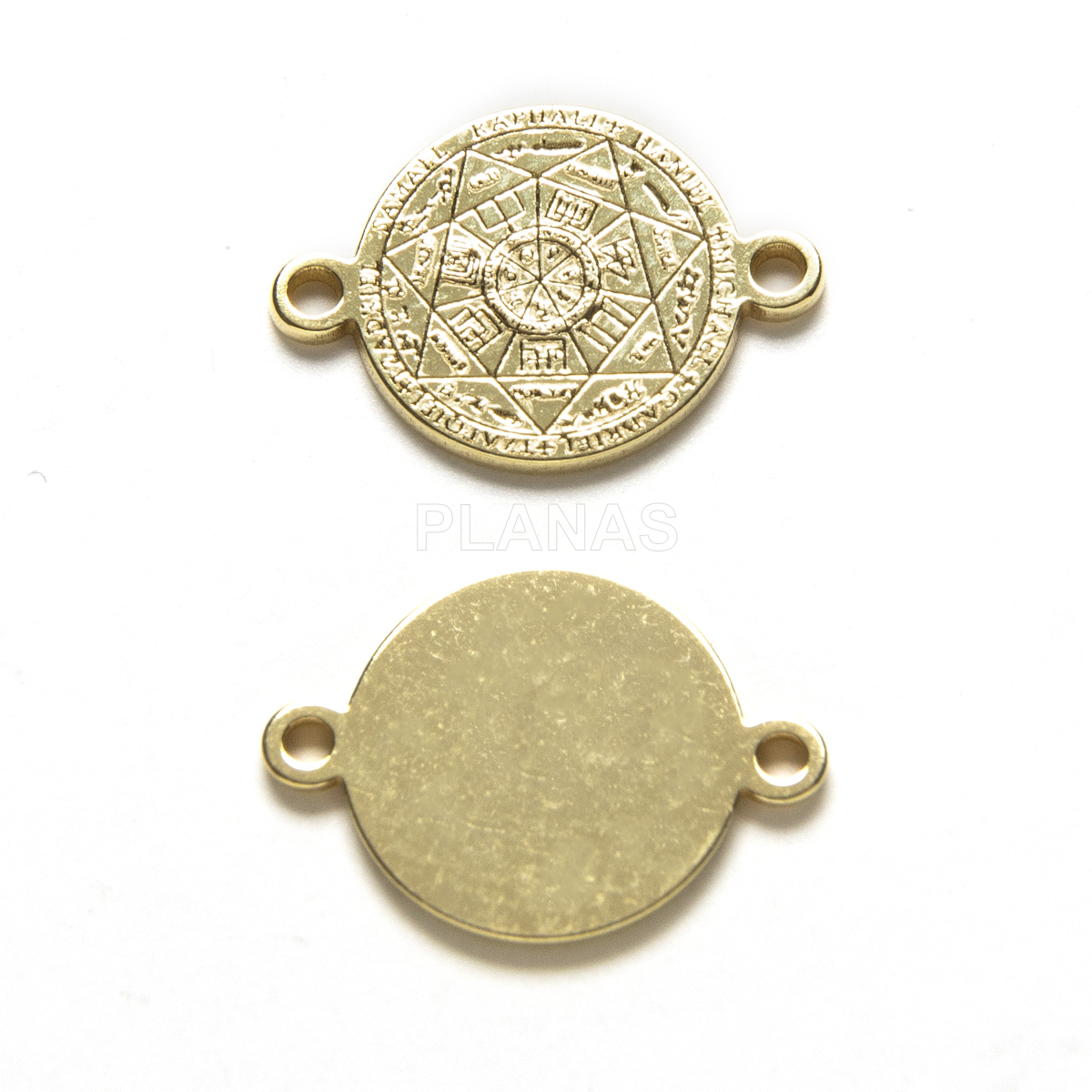 Centro de mesa em prata de lei. tetragrama.