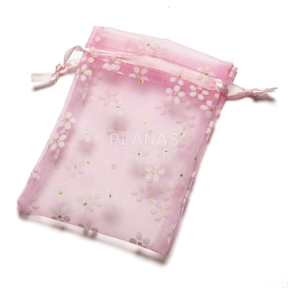 Pulseira para a mãe em prata de lei com banho de ouro e corações de quartzo rosa.