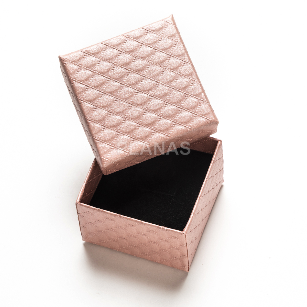 Pendientes en Plata de ley Rodiada y Opalo Rosa. 