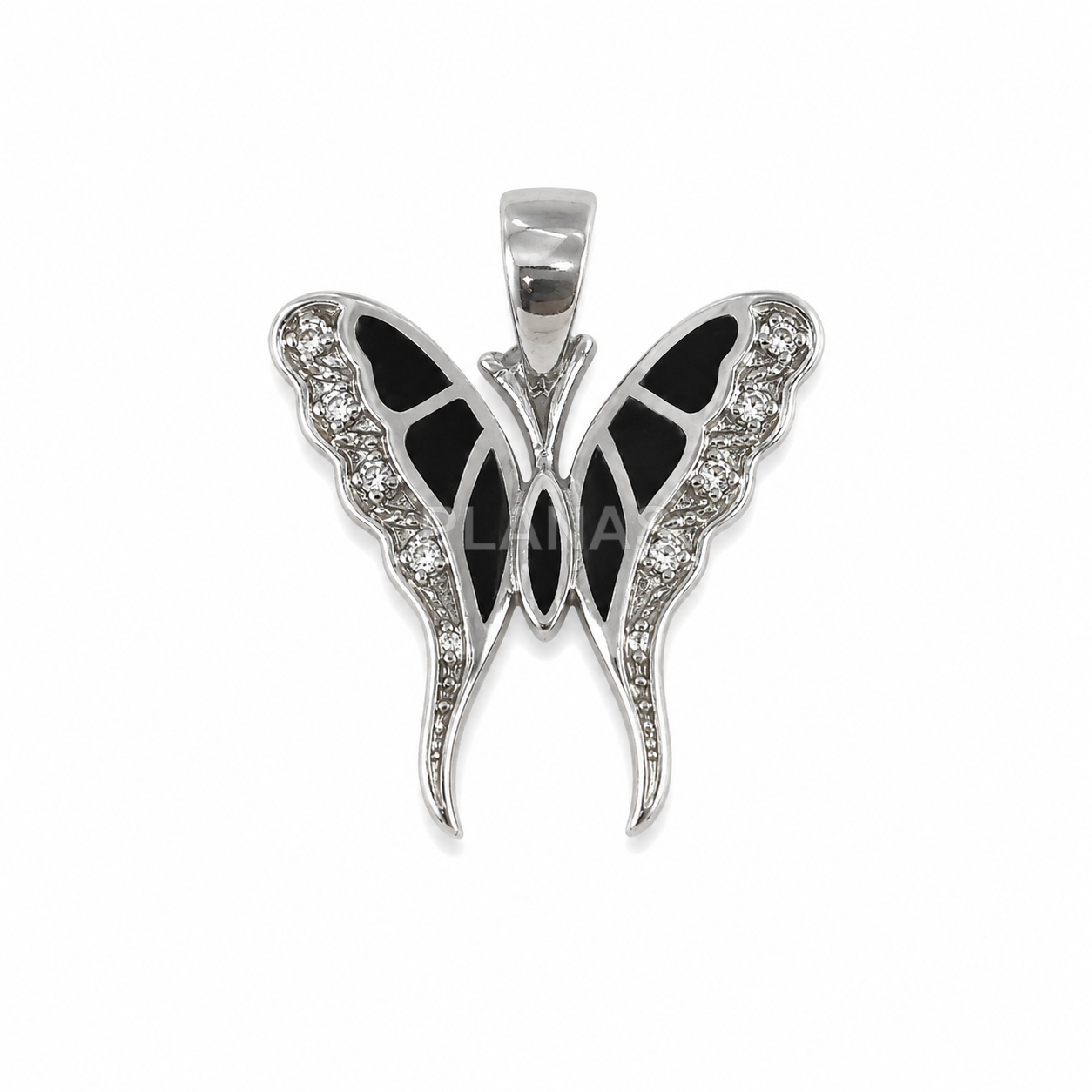 Colgante en Plata de ley. MARIPOSA.