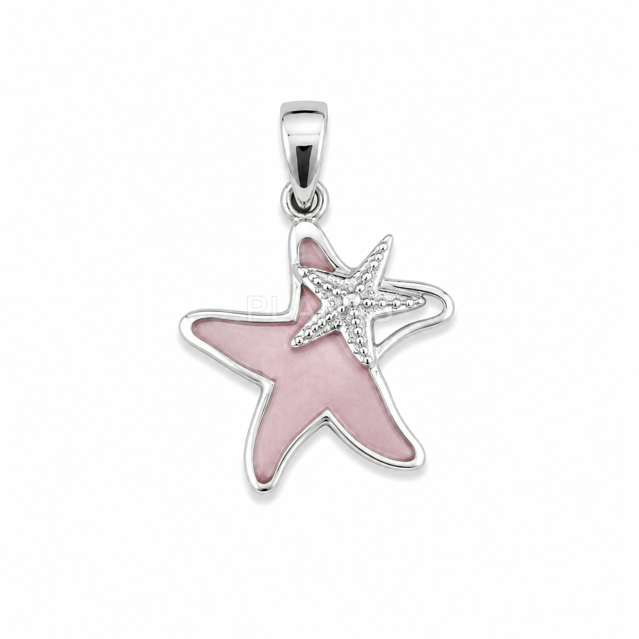 Colgante en Plata de ley. ESTRELLA DE MAR.