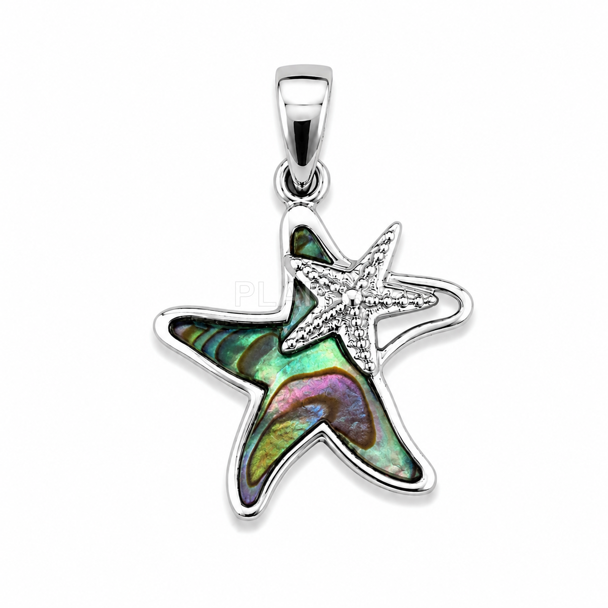 Colgante en Plata de ley. ESTRELLA DE MAR.