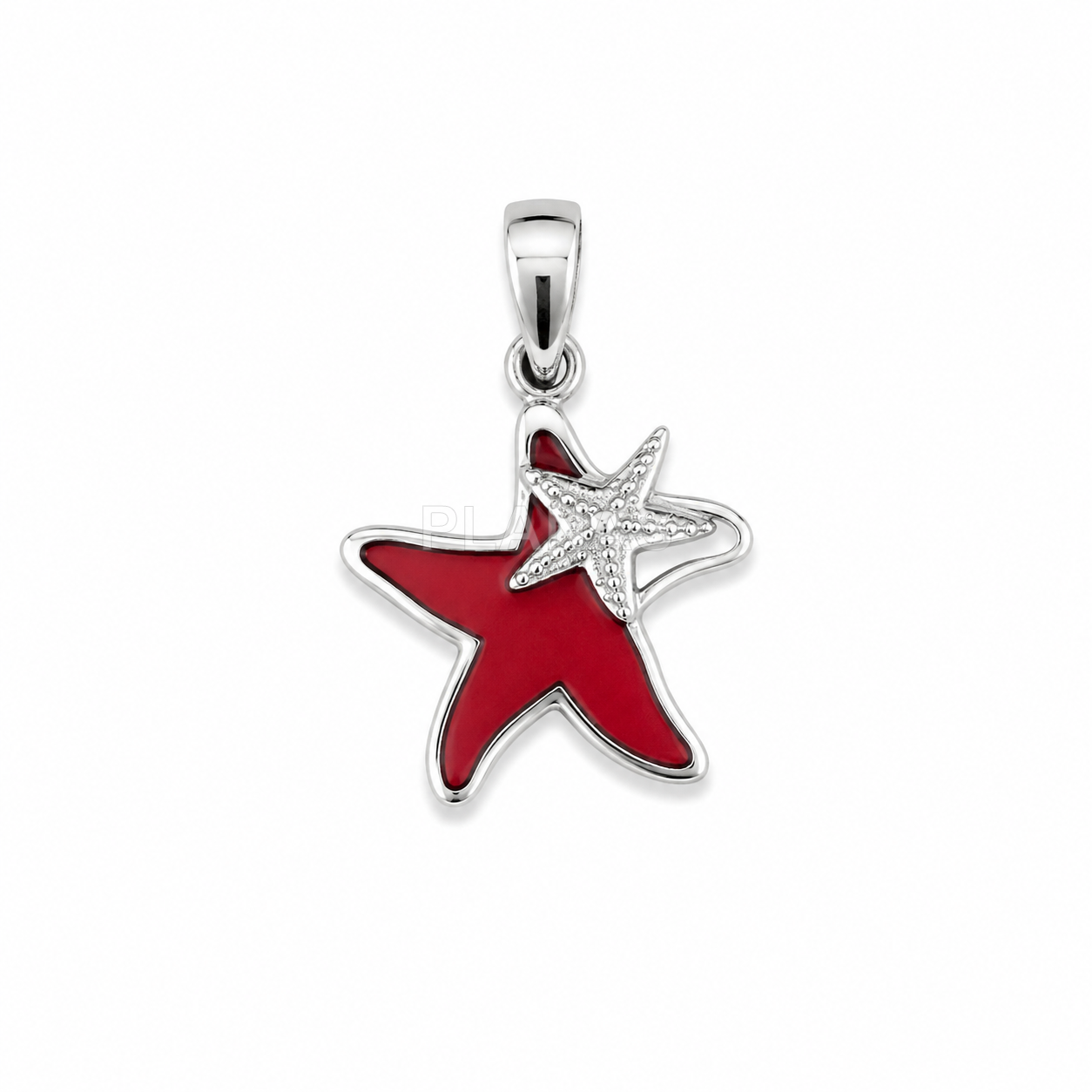 Colgante en Plata de ley. ESTRELLA DE MAR.