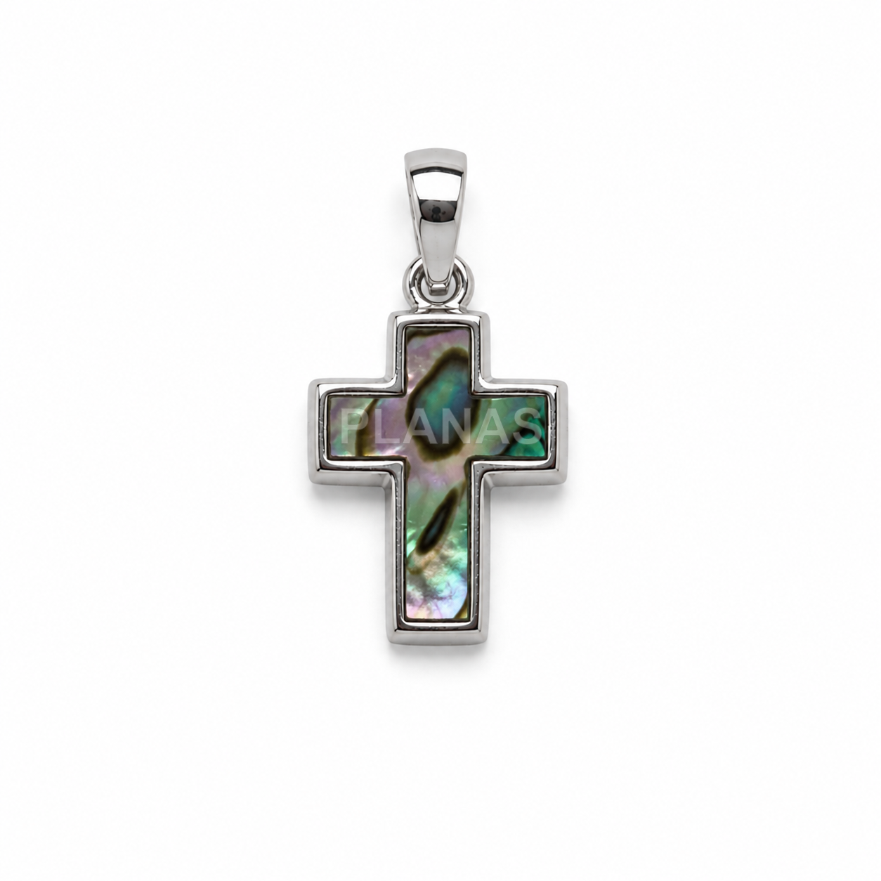 Colgante en Plata de ley. CRUZ.