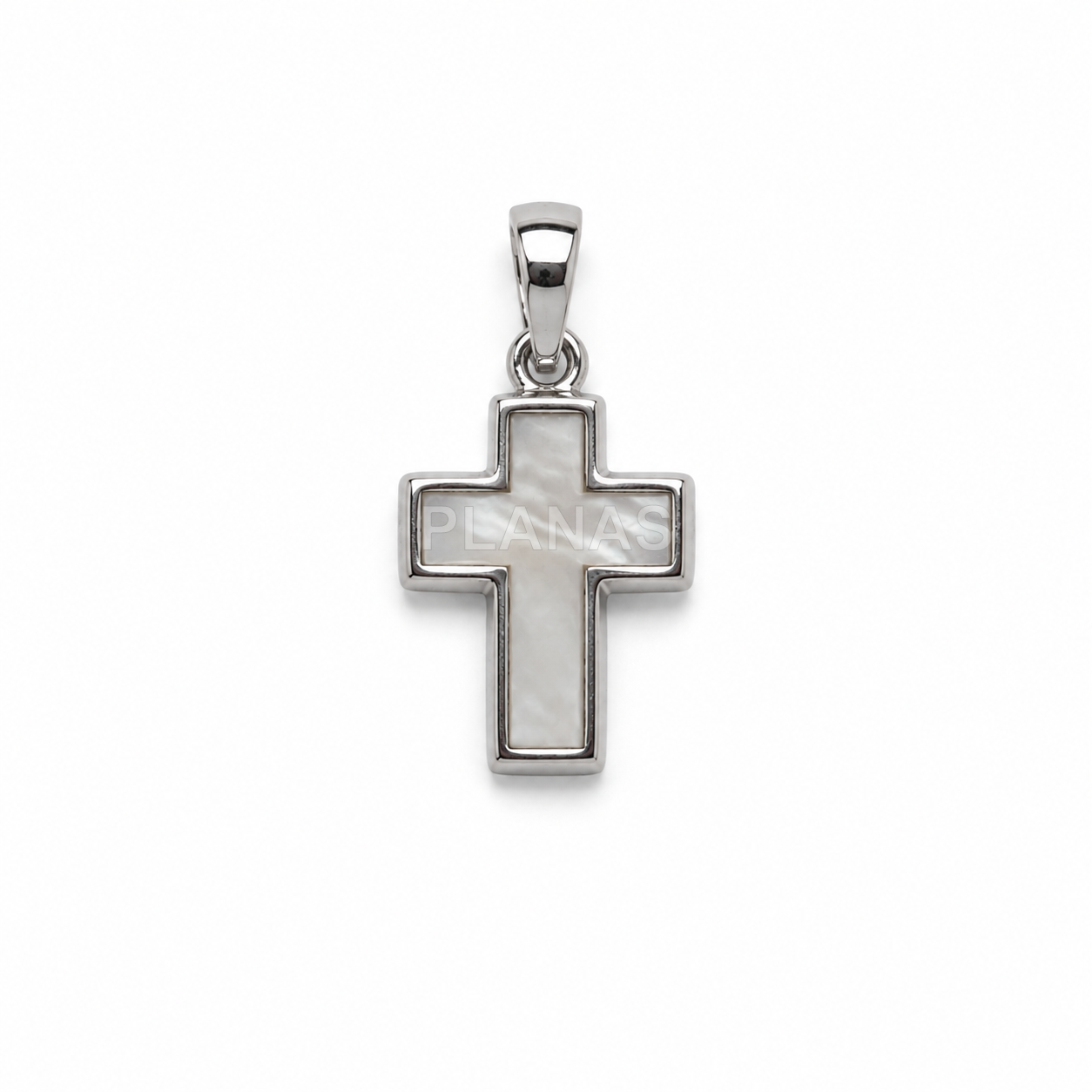 Colgante en Plata de ley. CRUZ.