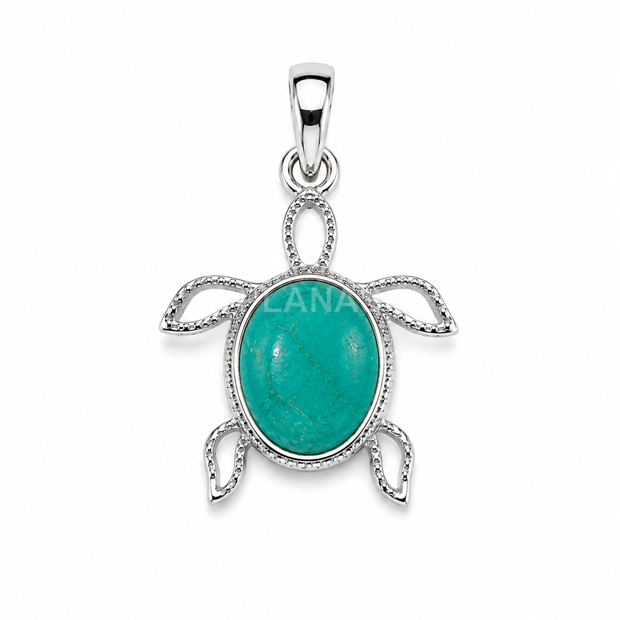 Colgante en Plata de ley. TORTUGA.