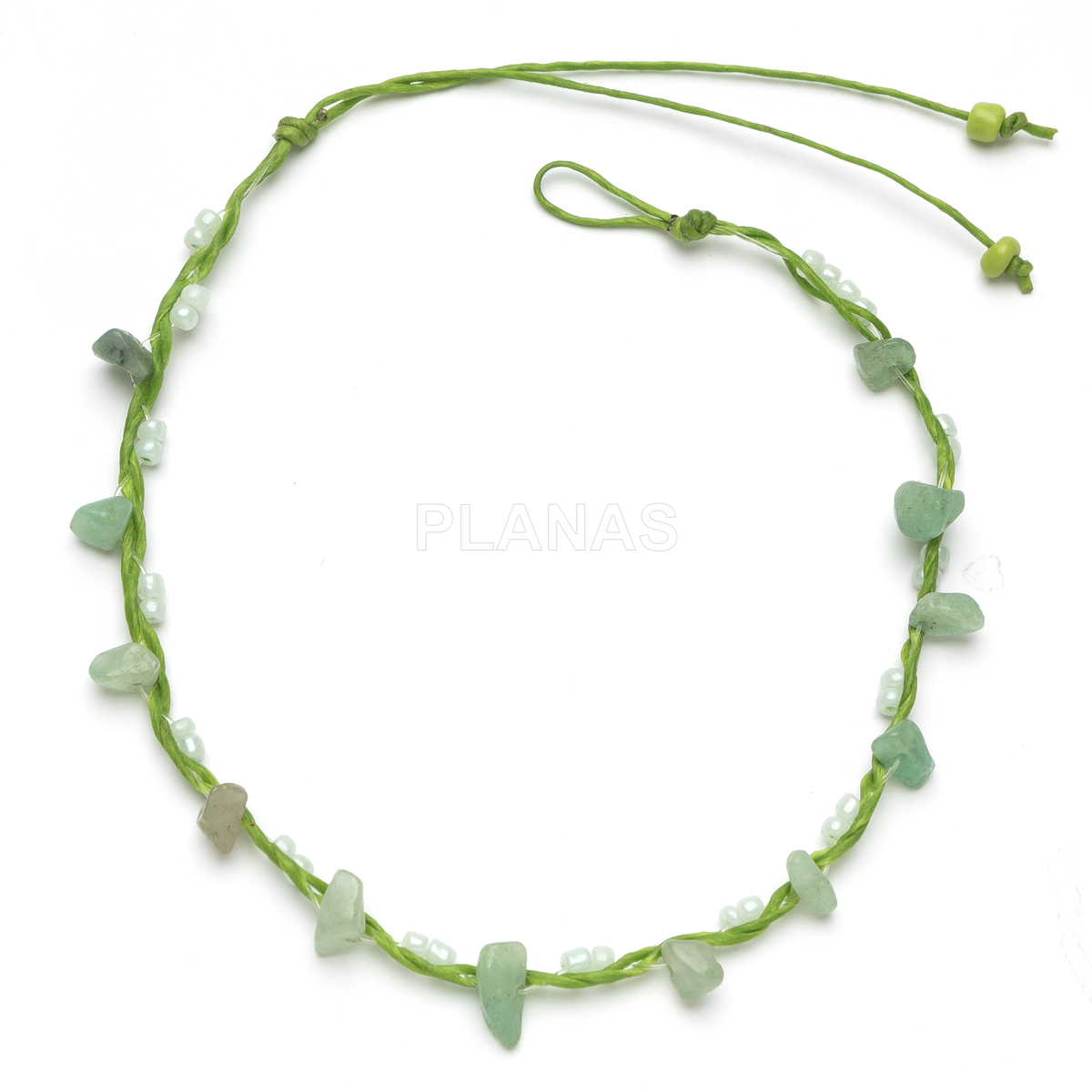Pulseras o Tobillera con hilo encerado resistente al agua y Chips. 