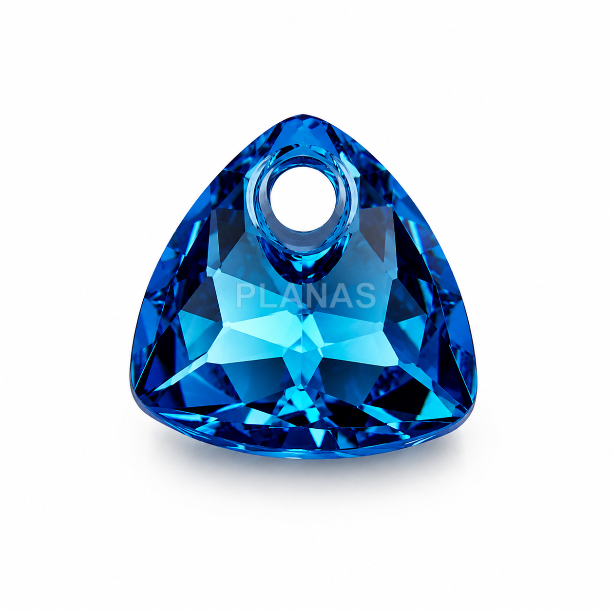 Colgante triangular de Cristal, Componente Swarovski, 8mm.