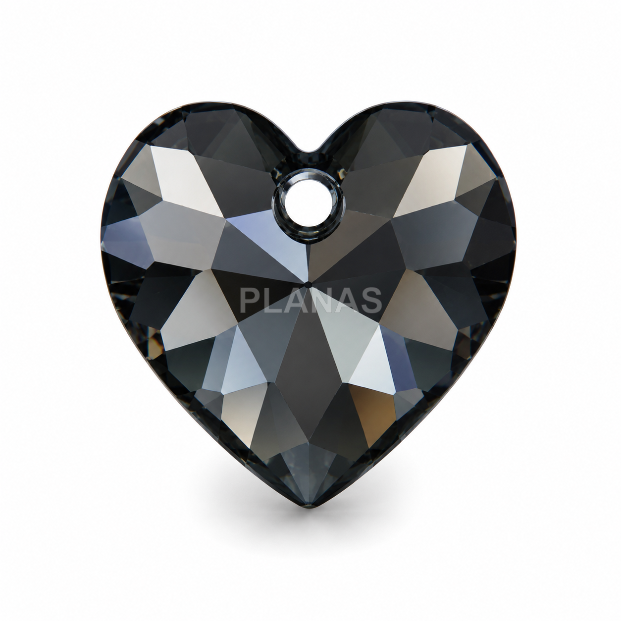 Colgante  Cristal, Componente Swarovski, 8mm. CORAZÓN