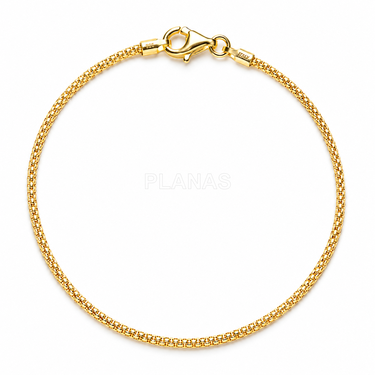 Pulsera en Plata de ley. 