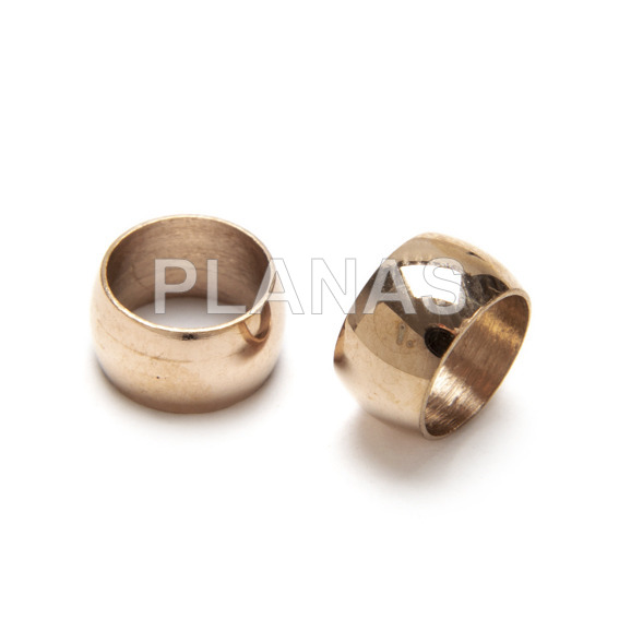 Entrepieza en Acero Inoxidable de 4,5x8mm.