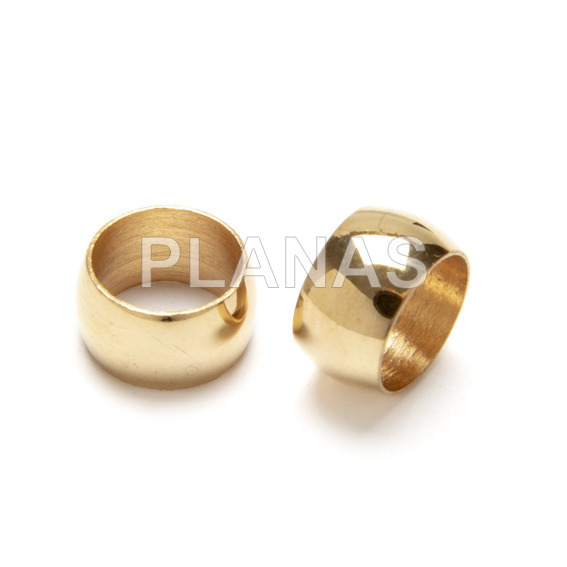 Entrepieza en Acero Inoxidable de 4,5x8mm.