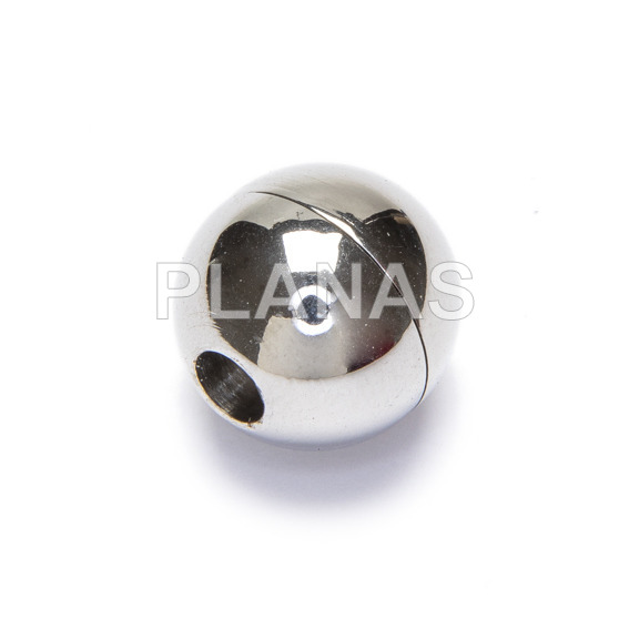 Cierre en Acero Inoxidable Magnético 304 con agujero de 4mm.